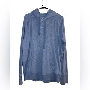 GAP Men's Light Blue Hoodie